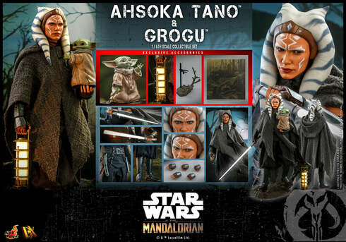 Star Wars The Mandalorian - Ahsoka Tano & Grogu Set Preorder
