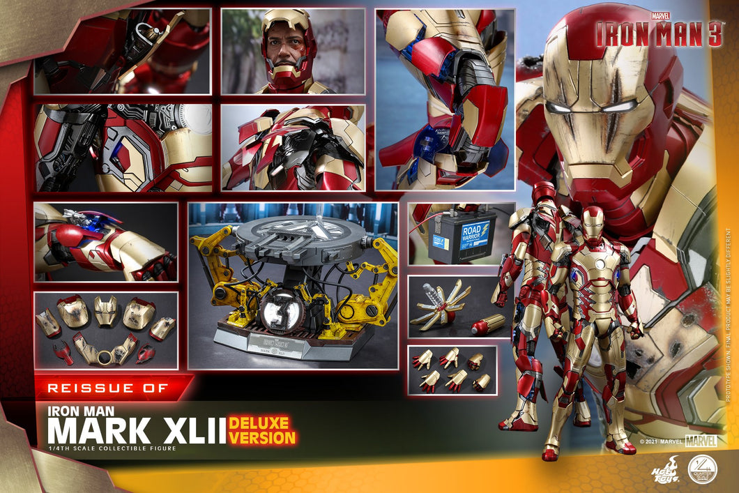 QS008 Iron Man 3 Mark XLII (Deluxe Version) (Re-Issue) Preorder